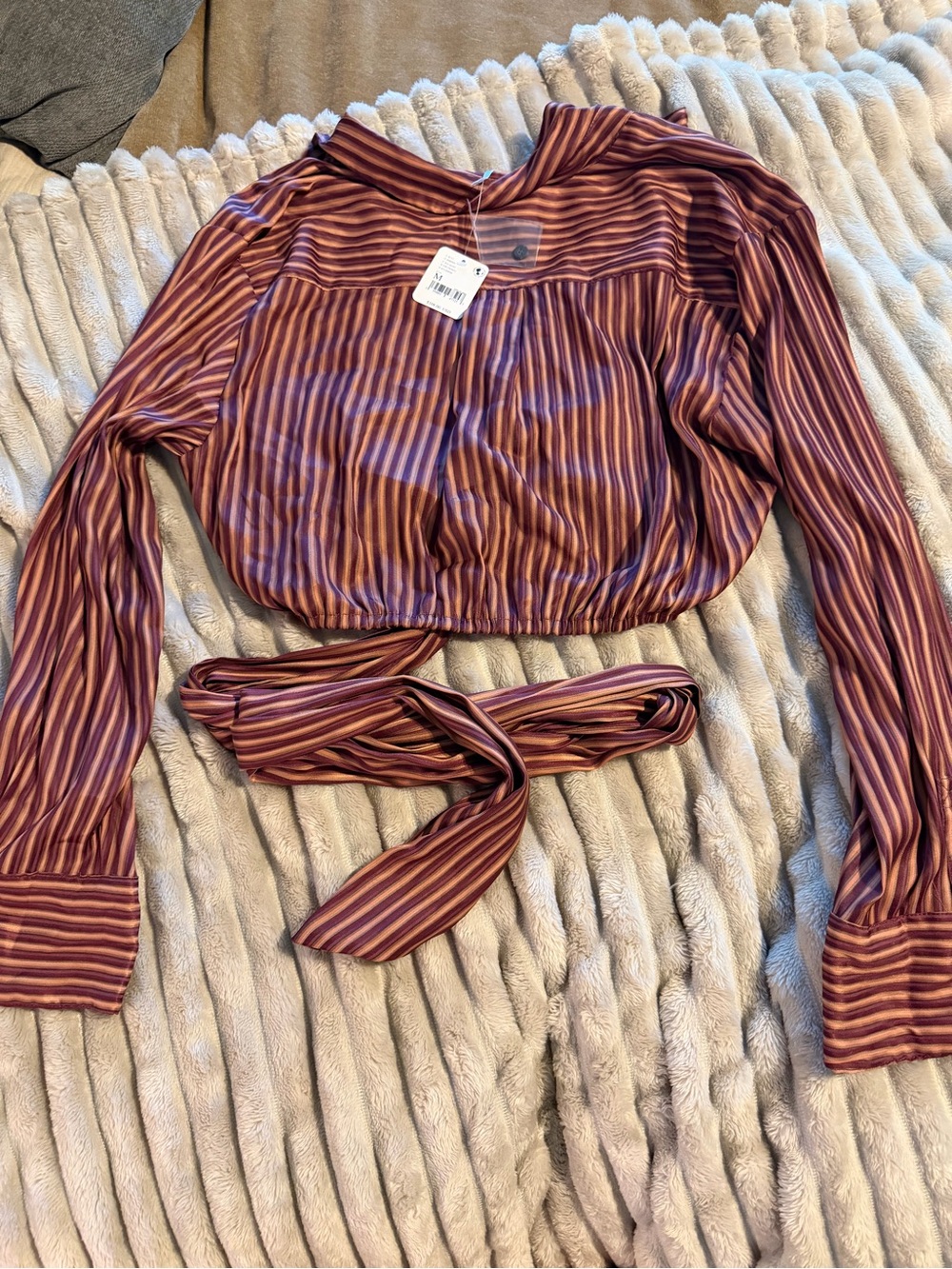 NWT Free People My Everything Wrap Top - Picture 4 of 4
